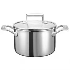 Кастрюля (сверхпрочное покрытие) KitchenAid KC2T30EHST 2,5л