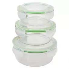 Контейнер для продуктов Laracook 6097МV 3 шт.: 0,4/0,65/0,95л